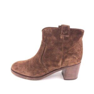 Laurence Dacade 'Sheryll' Brown Suede Ankle Boots EUR 38